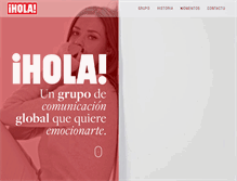Tablet Screenshot of grupohola.com